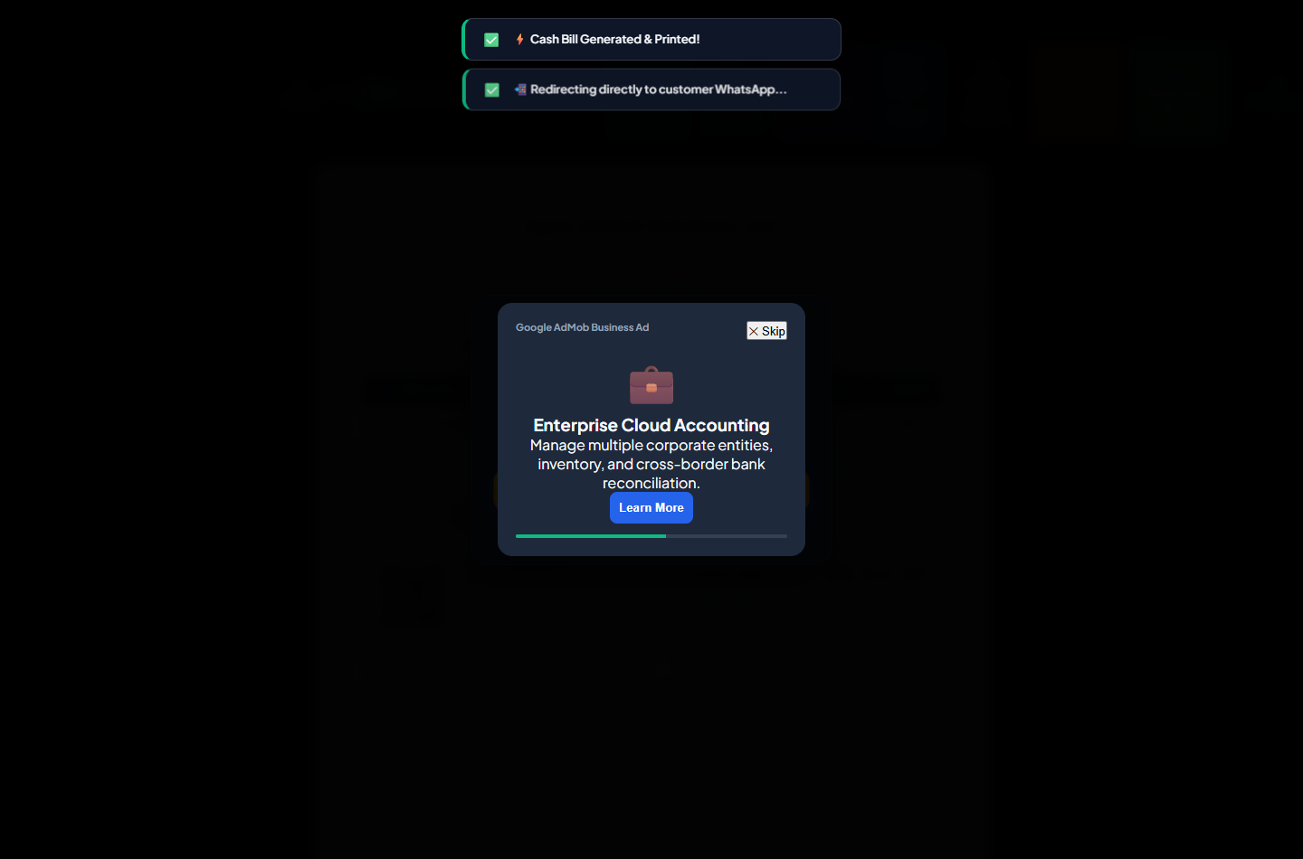 WhatsApp Delivery Confirmation
